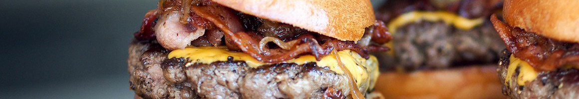 Eating Burger at Z-Burger restaurant in Towson, MD.